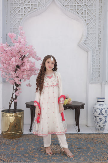 Off white Formal Festive Dress